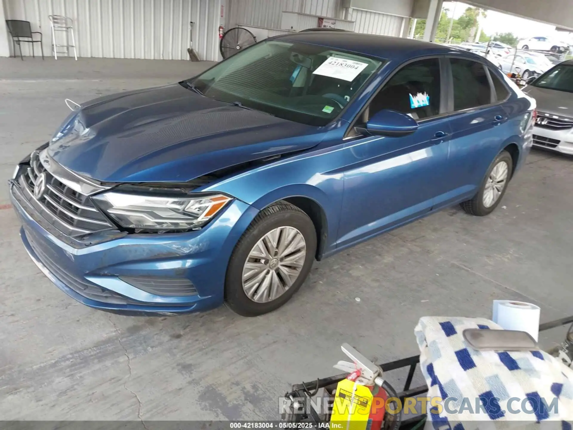 2 fotografías del automóvil dañado 3VWC57BU4KM005853 VOLKSWAGEN JETTA 2019