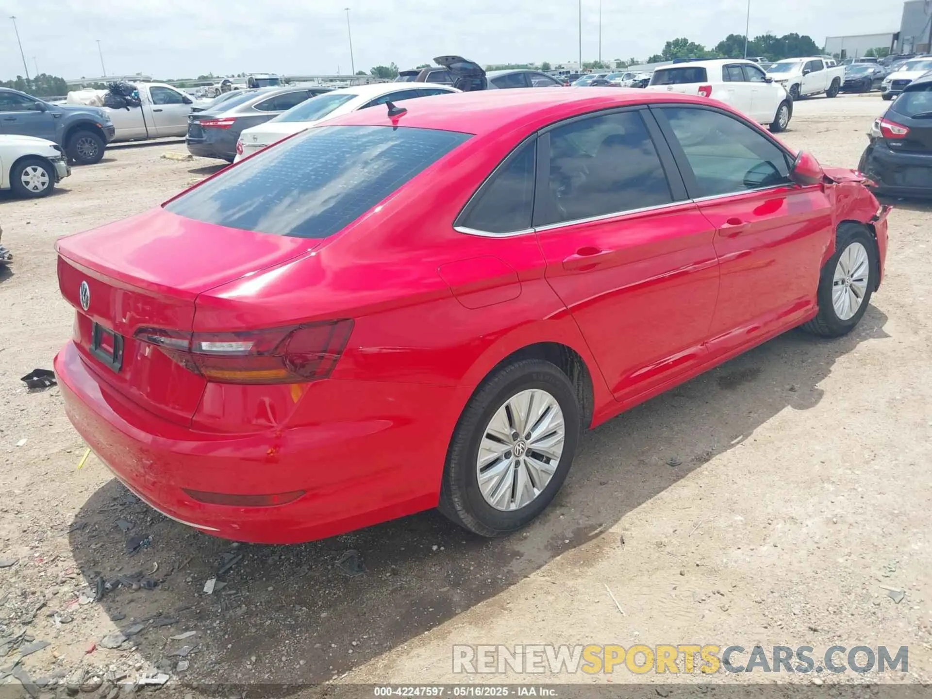 4 fotografías del automóvil dañado 3VWC57BU4KM025035 VOLKSWAGEN JETTA 2019