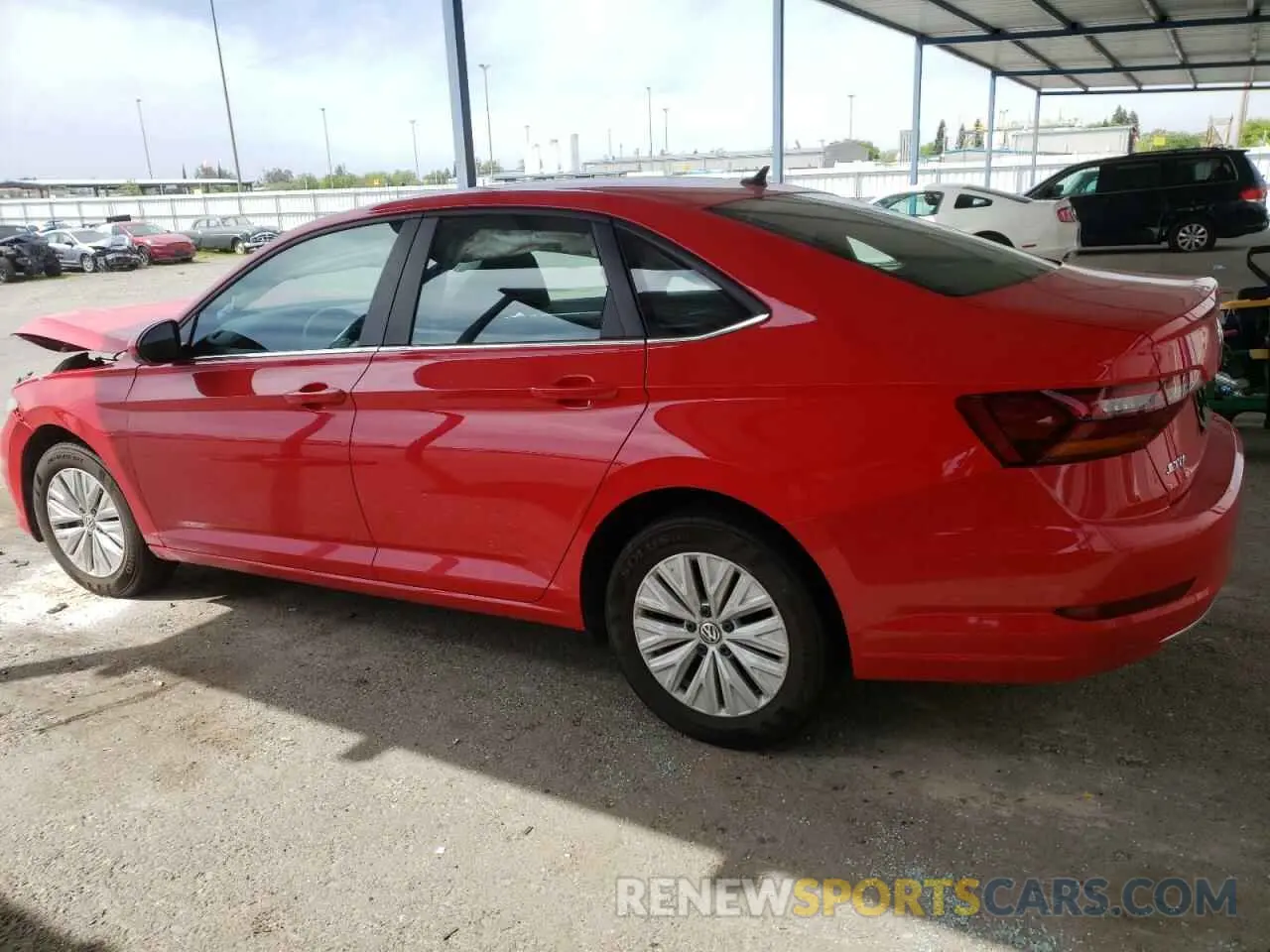 2 fotografías del automóvil dañado 3VWC57BU4KM070444 VOLKSWAGEN JETTA 2019