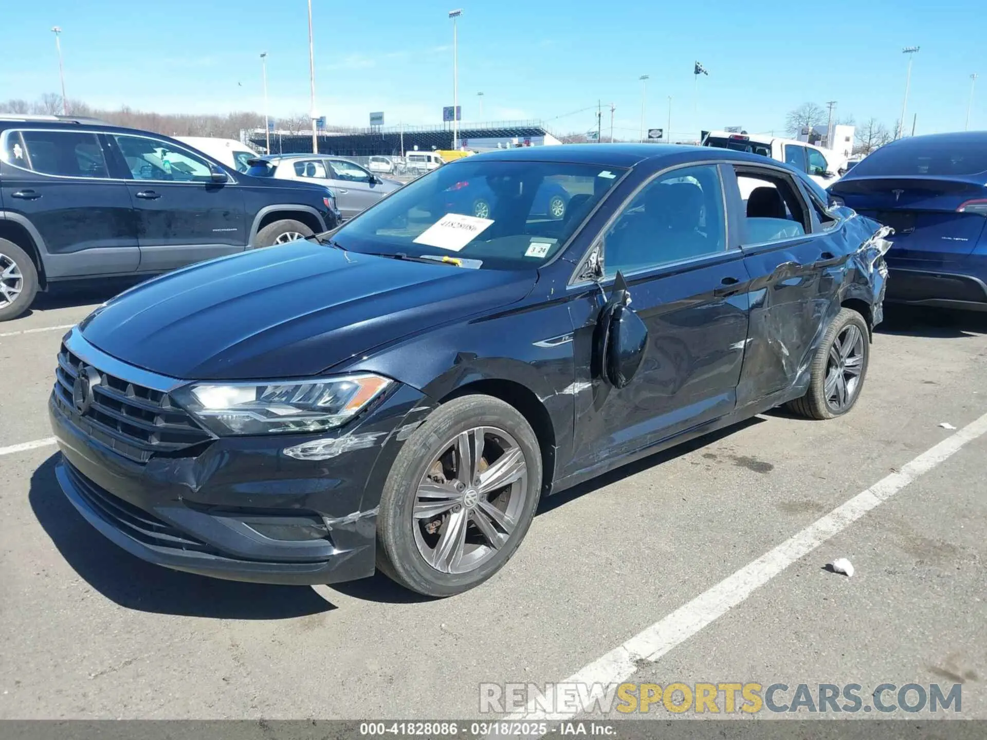 2 fotografías del automóvil dañado 3VWC57BU4KM098339 VOLKSWAGEN JETTA 2019