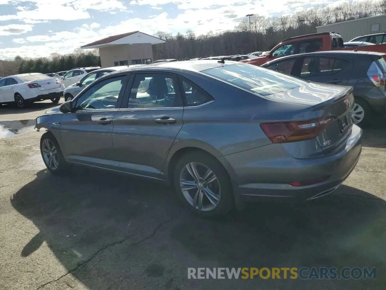 2 fotografías del automóvil dañado 3VWC57BU4KM101210 VOLKSWAGEN JETTA 2019