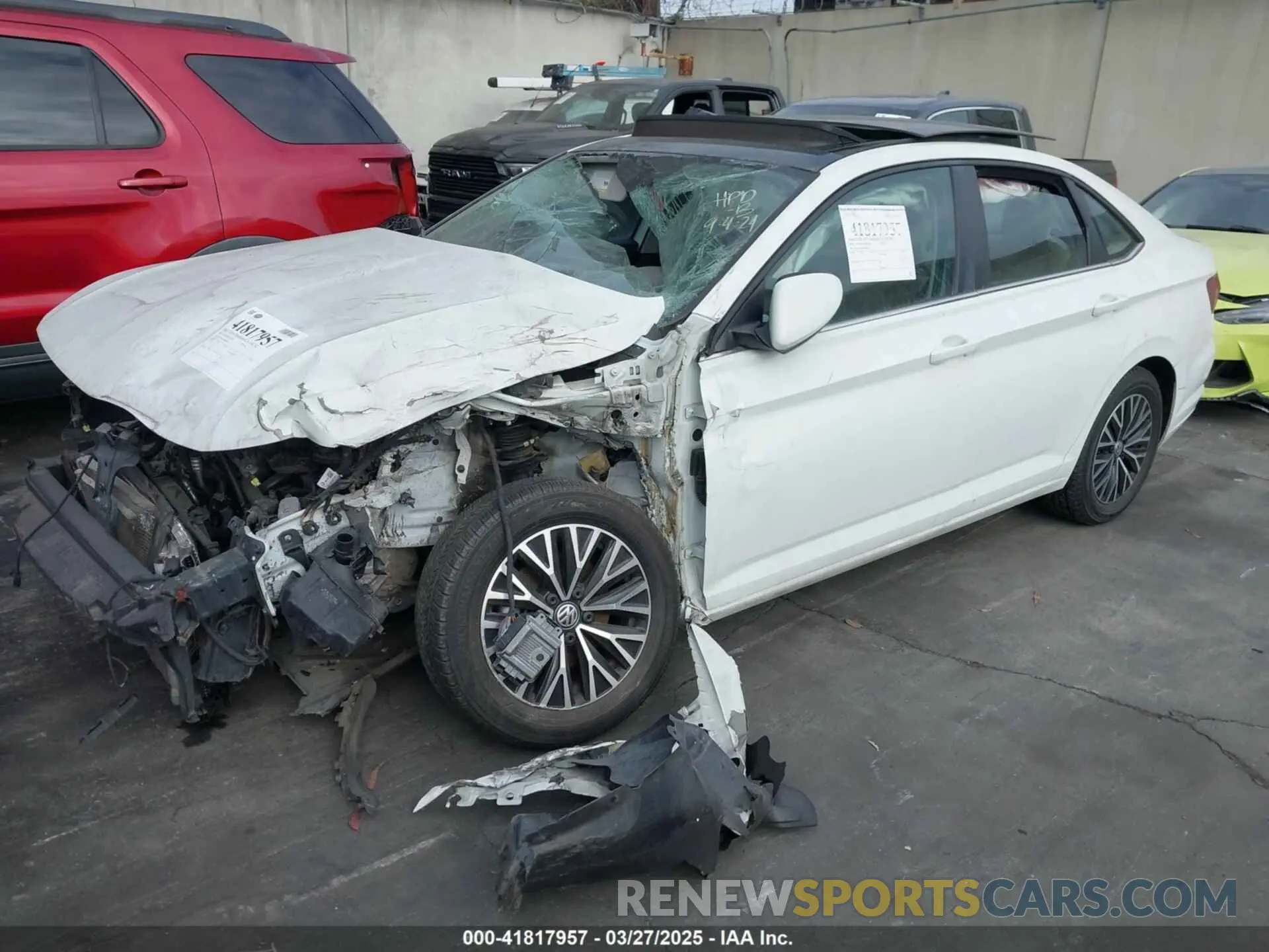 2 fotografías del automóvil dañado 3VWC57BU5KM064216 VOLKSWAGEN JETTA 2019