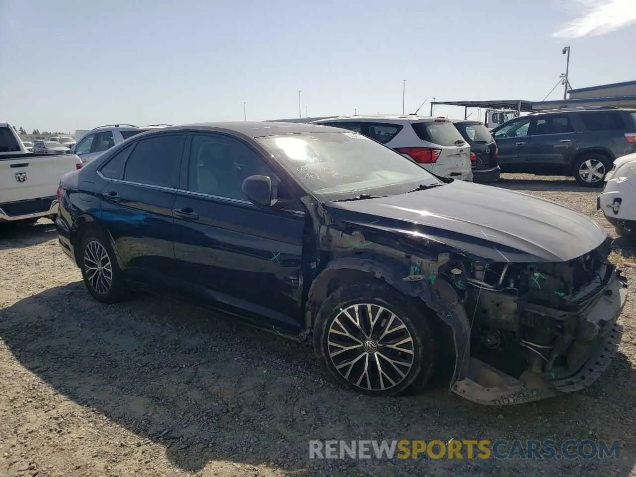 4 fotografías del automóvil dañado 3VWC57BU5KM144017 VOLKSWAGEN JETTA 2019
