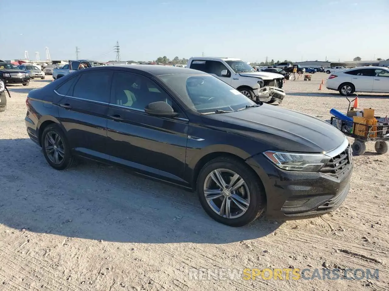 4 fotografías del automóvil dañado 3VWC57BU5KM208007 VOLKSWAGEN JETTA 2019