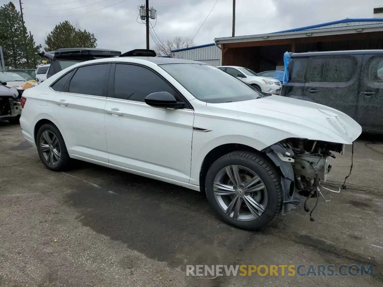 4 fotografías del automóvil dañado 3VWC57BU5KM272726 VOLKSWAGEN JETTA 2019