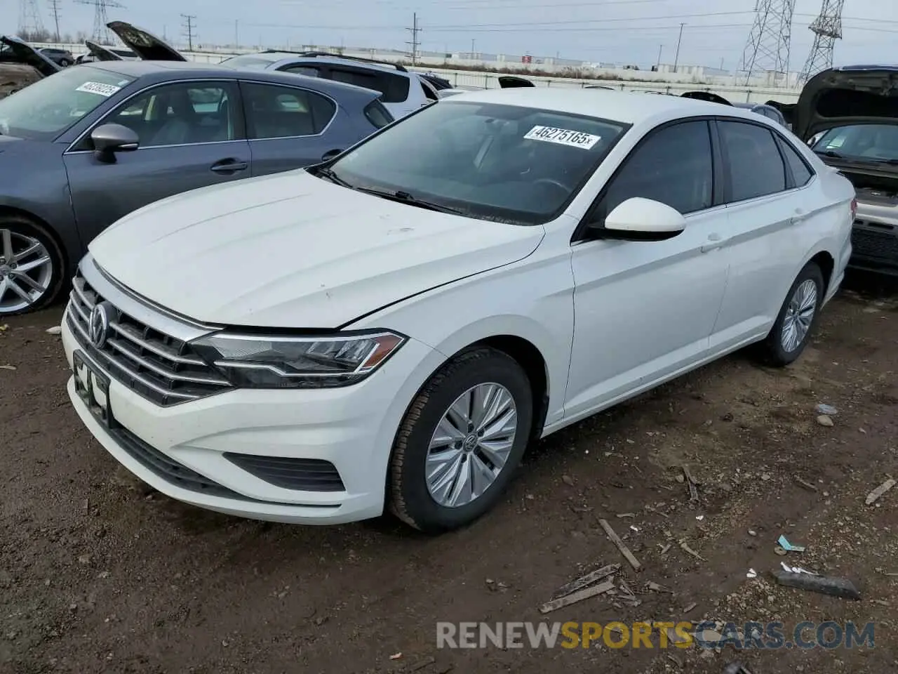 1 fotografías del automóvil dañado 3VWC57BU6KM055069 VOLKSWAGEN JETTA 2019