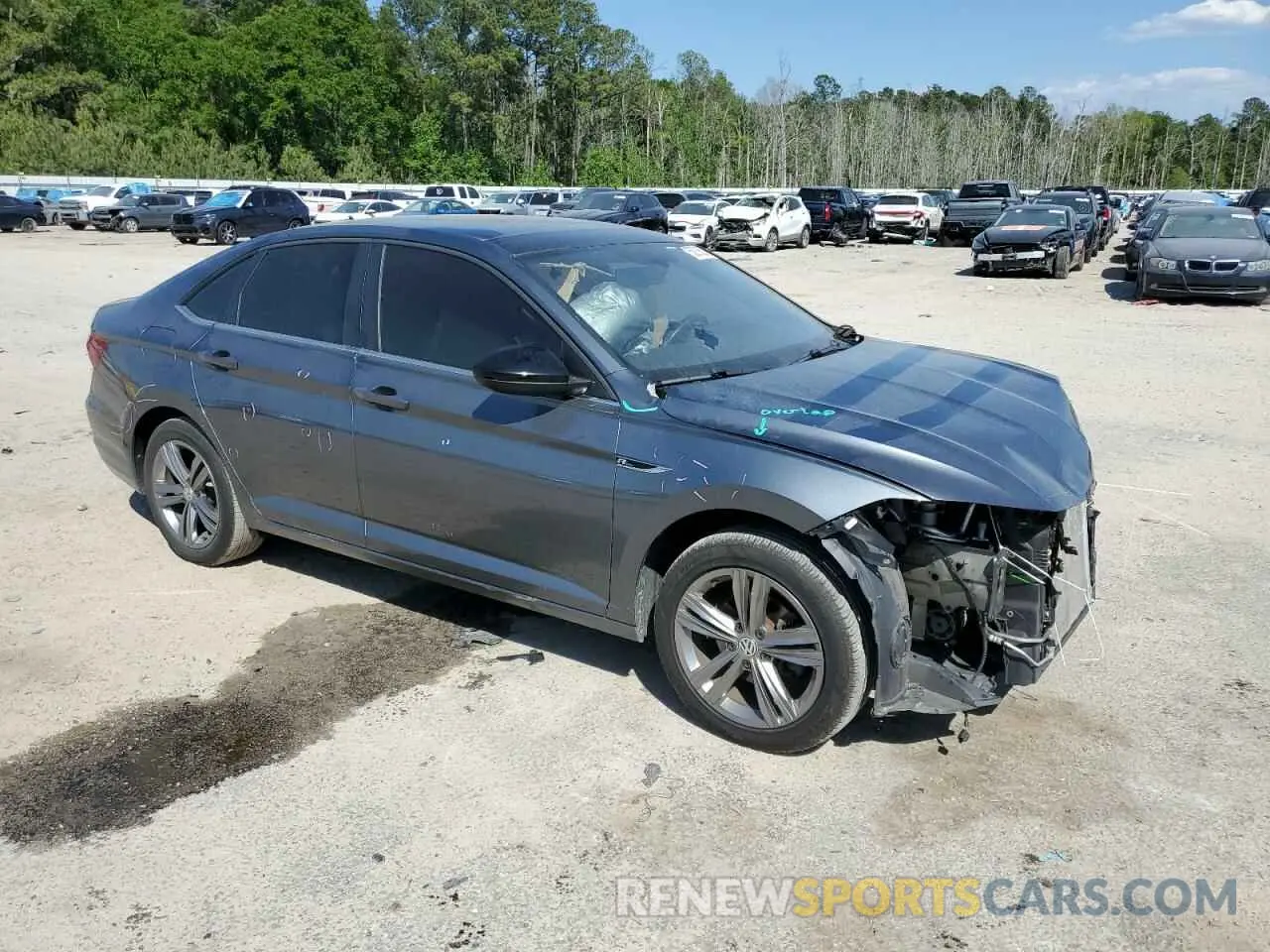 4 fotografías del automóvil dañado 3VWC57BU6KM068162 VOLKSWAGEN JETTA 2019