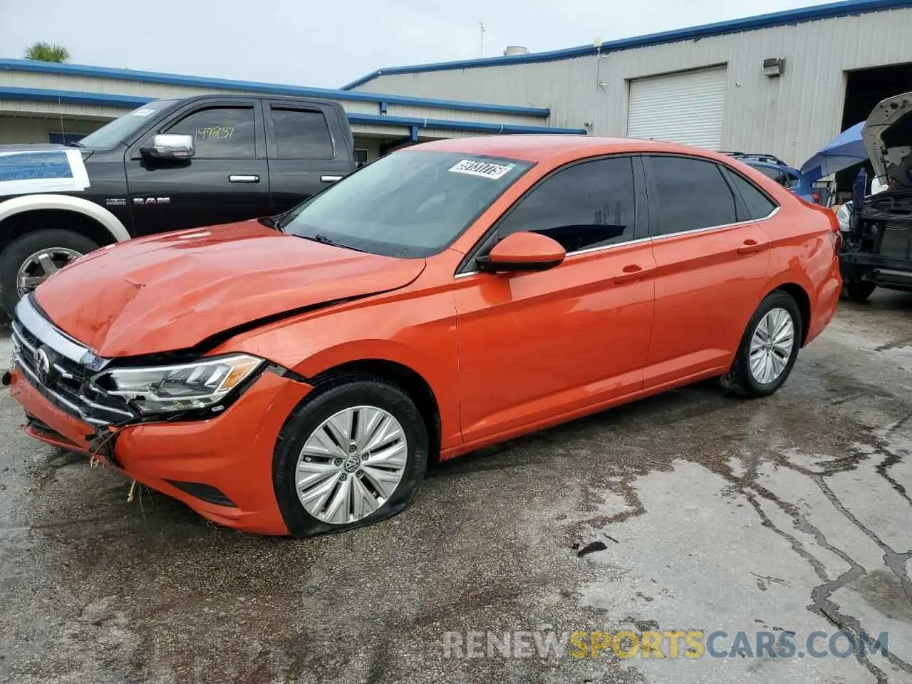 1 fotografías del automóvil dañado 3VWC57BU6KM133981 VOLKSWAGEN JETTA 2019