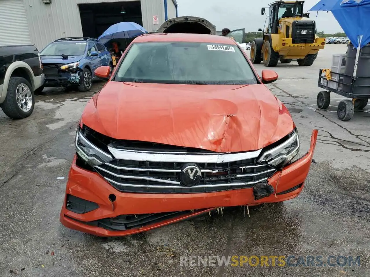 5 fotografías del automóvil dañado 3VWC57BU6KM133981 VOLKSWAGEN JETTA 2019