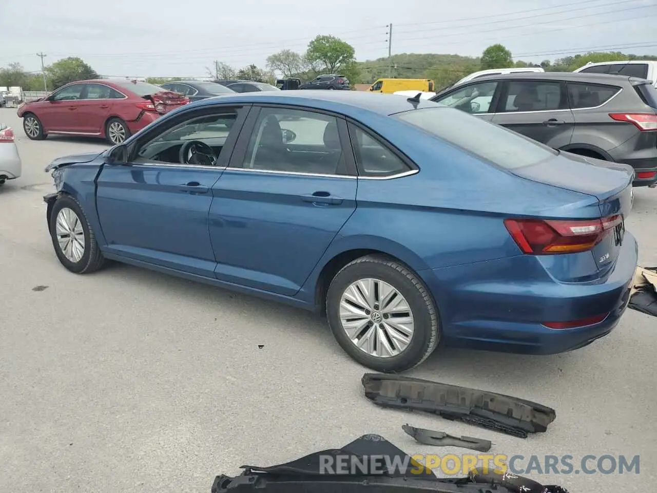 2 fotografías del automóvil dañado 3VWC57BU6KM186907 VOLKSWAGEN JETTA 2019