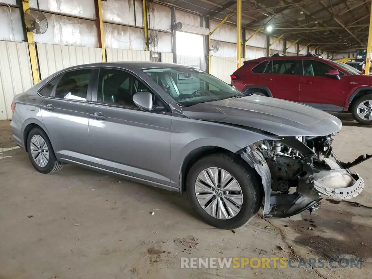 4 fotografías del automóvil dañado 3VWC57BU6KM255532 VOLKSWAGEN JETTA 2019