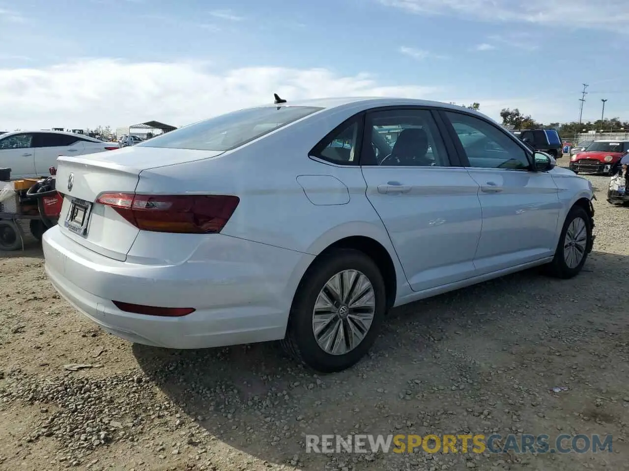 3 fotografías del automóvil dañado 3VWC57BU7KM073032 VOLKSWAGEN JETTA 2019