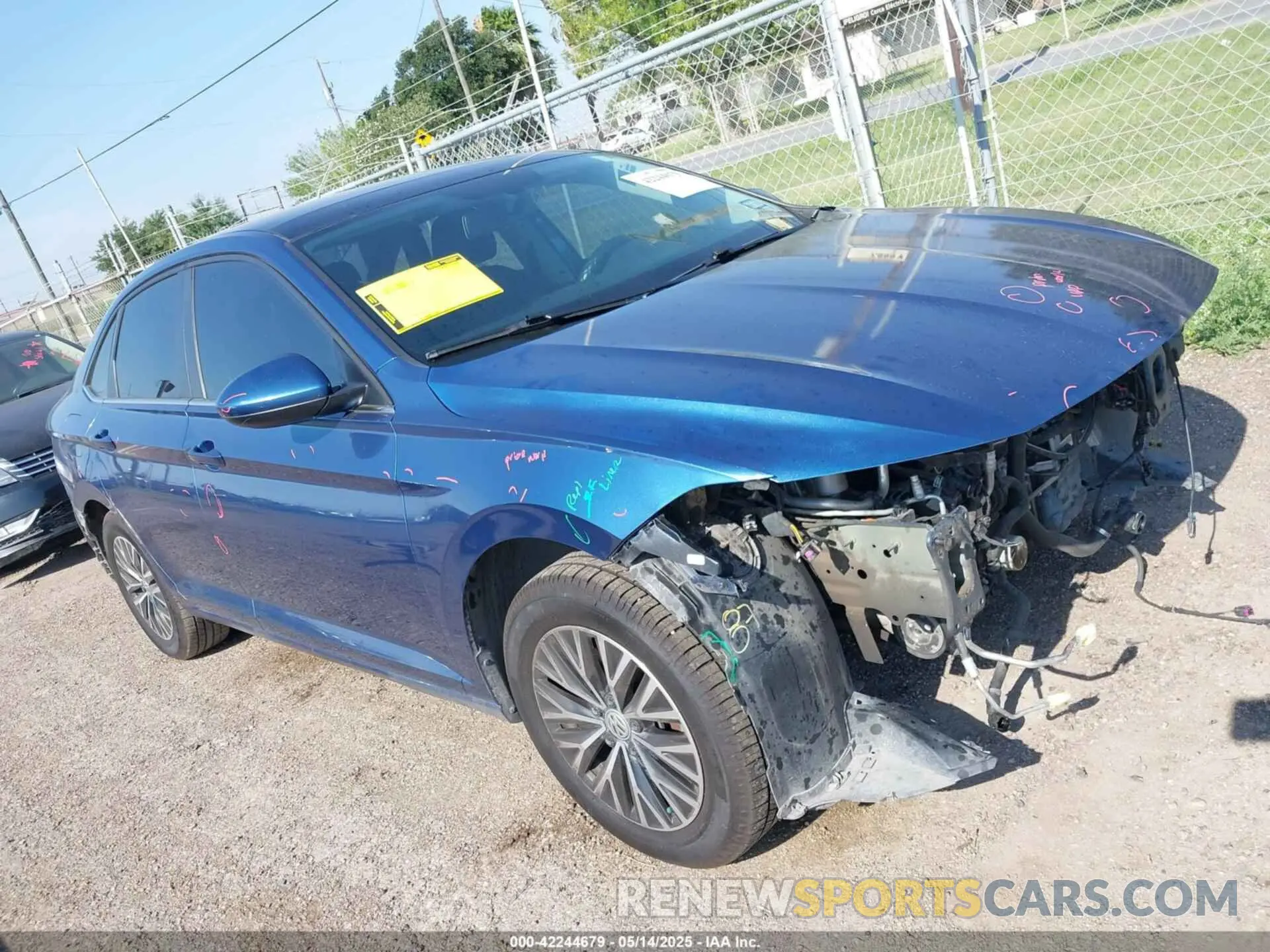6 fotografías del automóvil dañado 3VWC57BU7KM104067 VOLKSWAGEN JETTA 2019