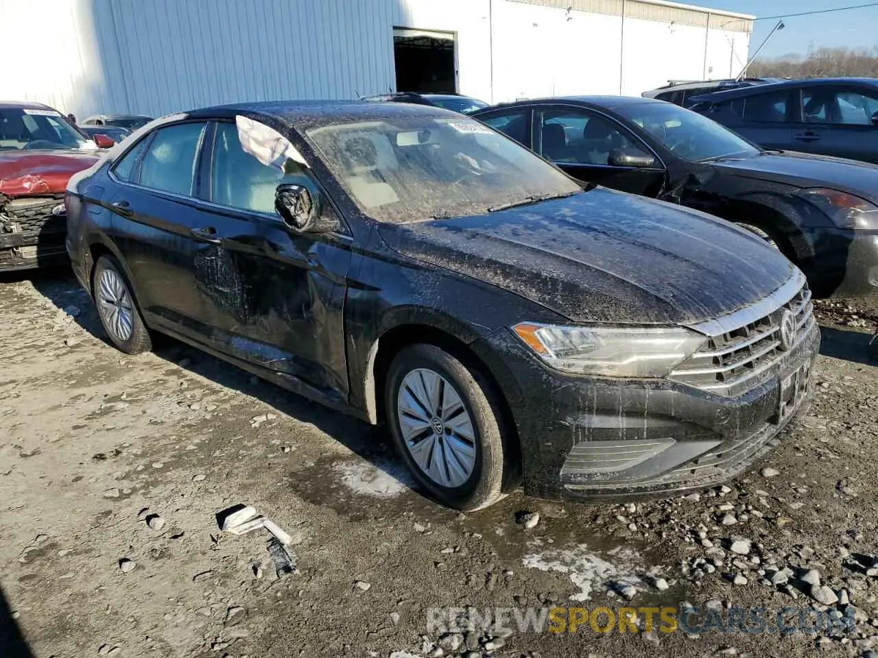 4 fotografías del automóvil dañado 3VWC57BU7KM113576 VOLKSWAGEN JETTA 2019