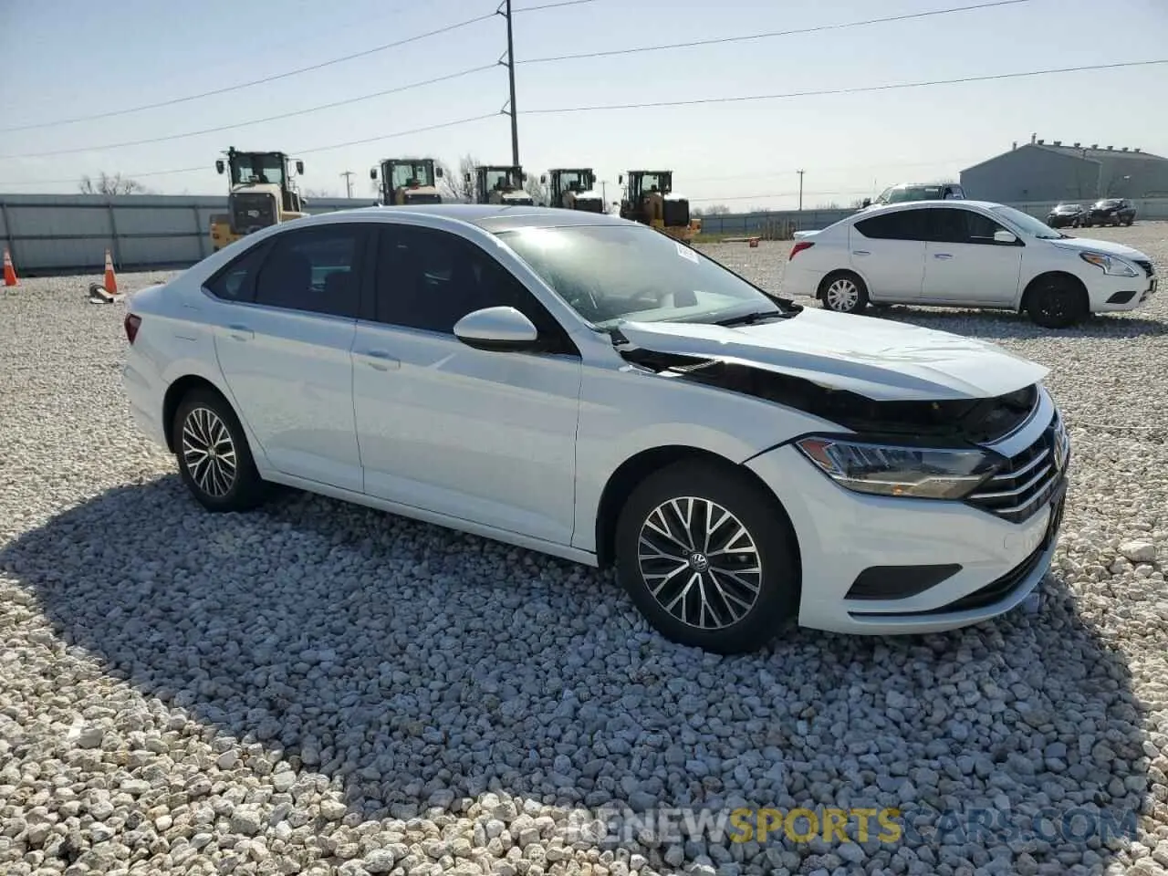 4 fotografías del automóvil dañado 3VWC57BU7KM114405 VOLKSWAGEN JETTA 2019