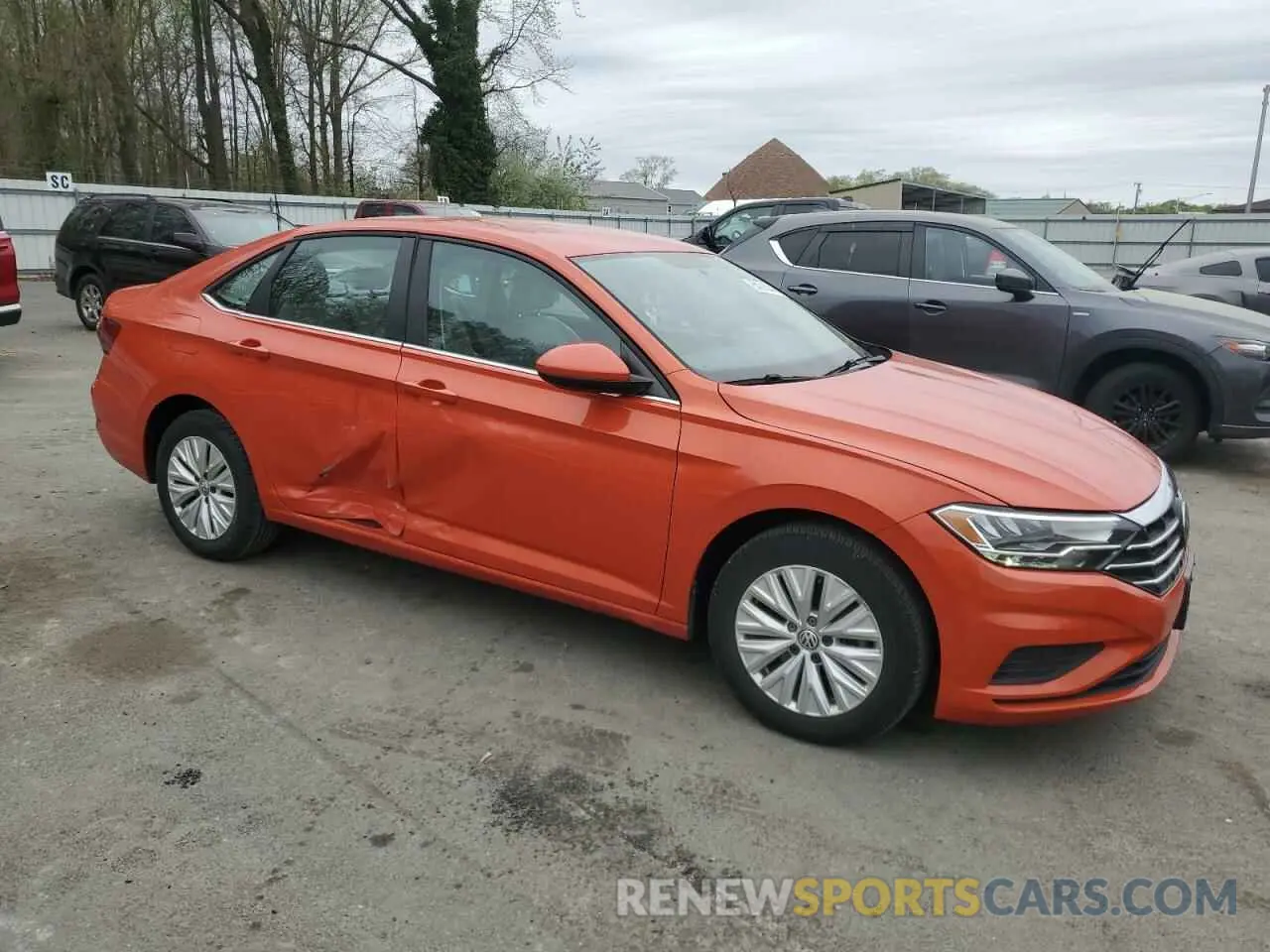 4 fotografías del automóvil dañado 3VWC57BU7KM152328 VOLKSWAGEN JETTA 2019