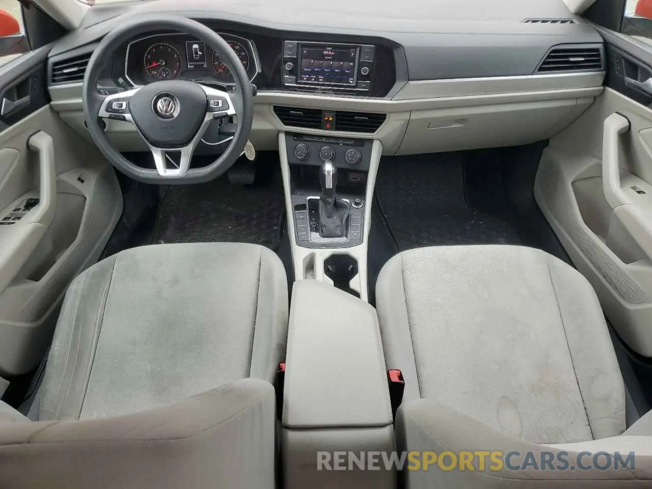 8 fotografías del automóvil dañado 3VWC57BU7KM152328 VOLKSWAGEN JETTA 2019