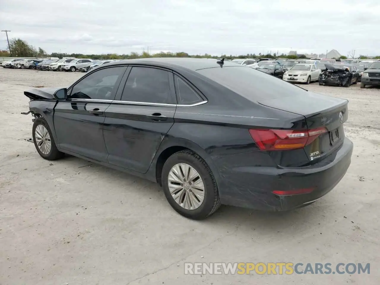 2 fotografías del automóvil dañado 3VWC57BU7KM229182 VOLKSWAGEN JETTA 2019