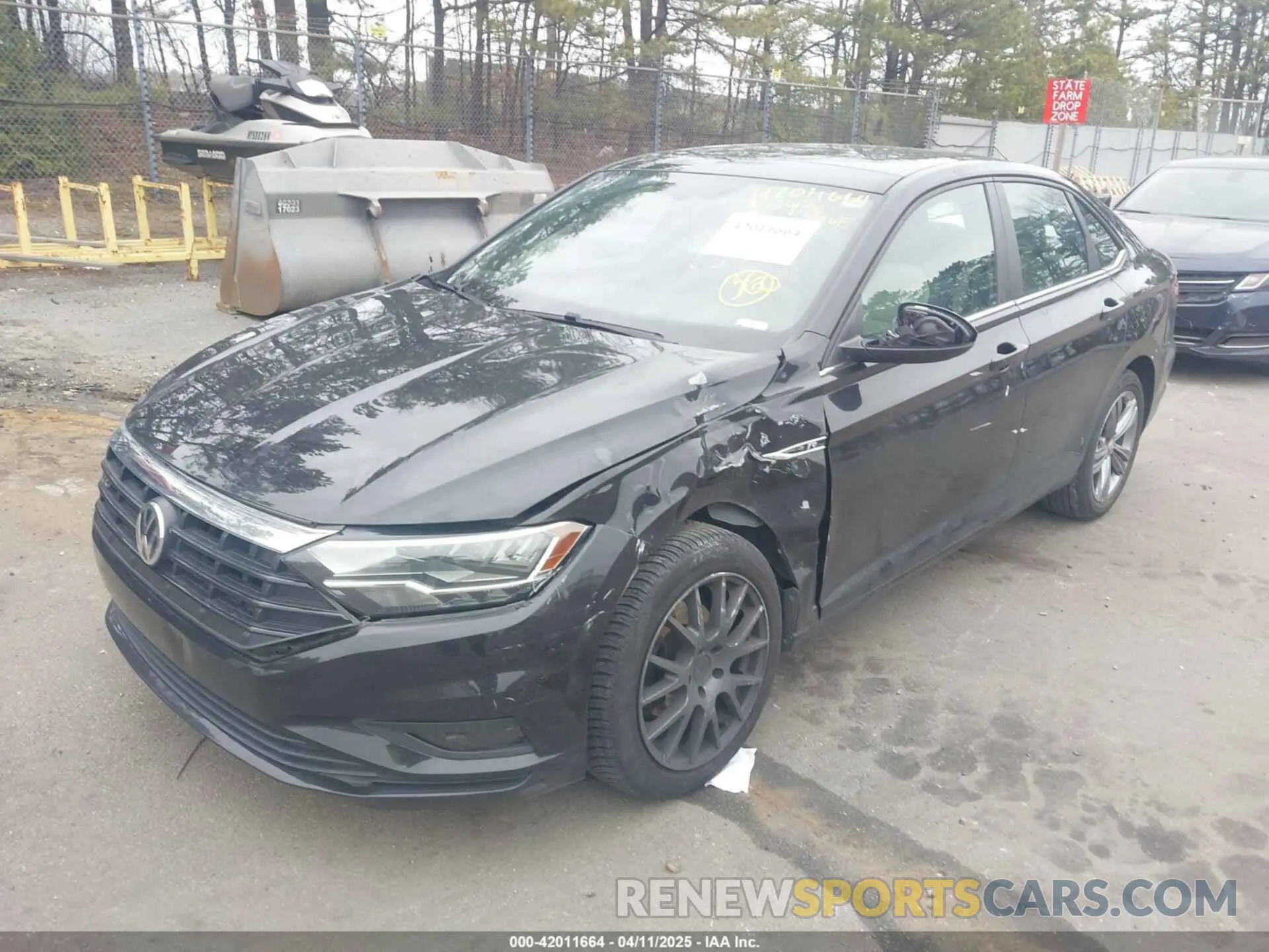 2 fotografías del automóvil dañado 3VWC57BU8KM035664 VOLKSWAGEN JETTA 2019