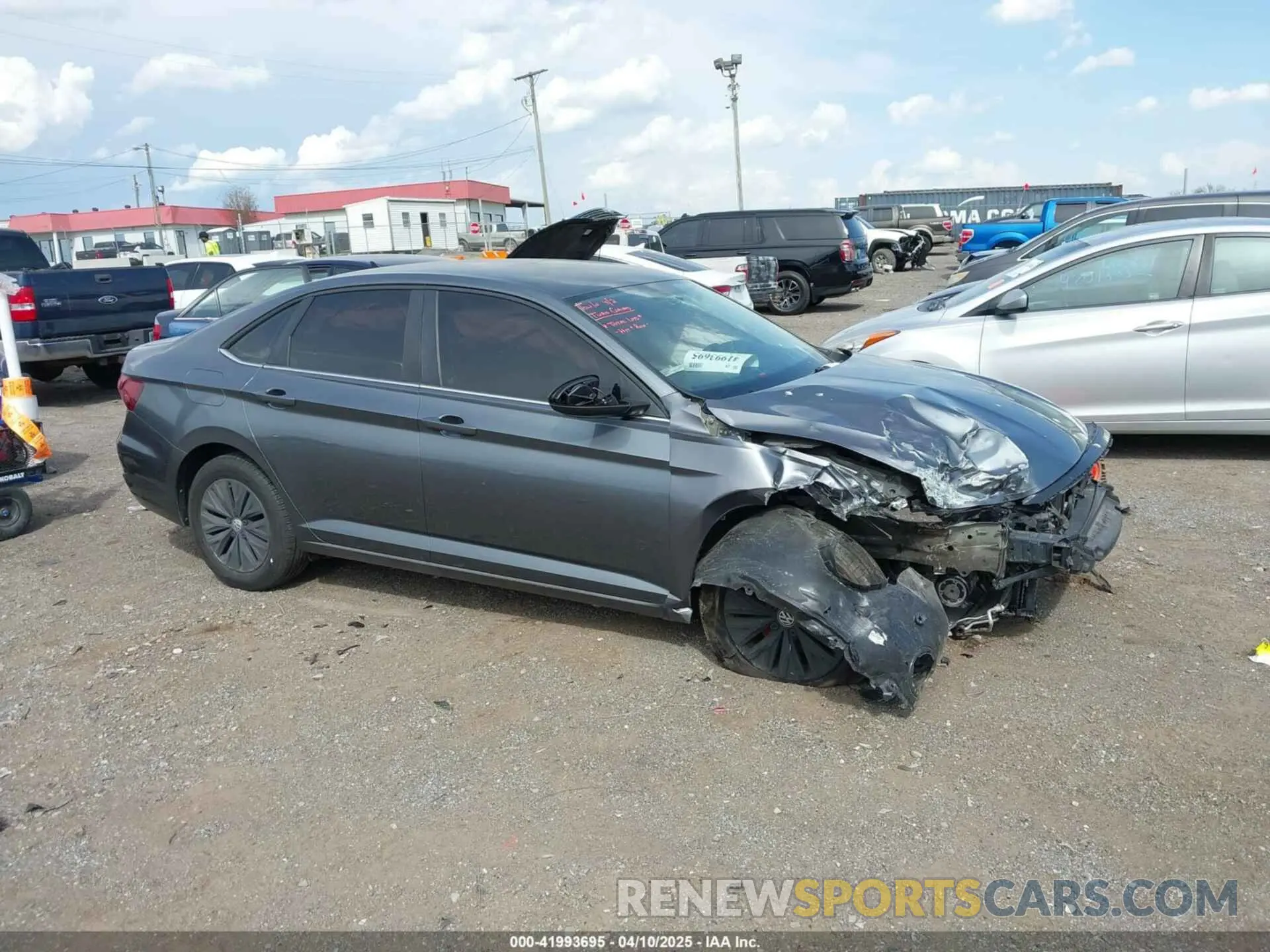 14 fotografías del automóvil dañado 3VWC57BU8KM051086 VOLKSWAGEN JETTA 2019