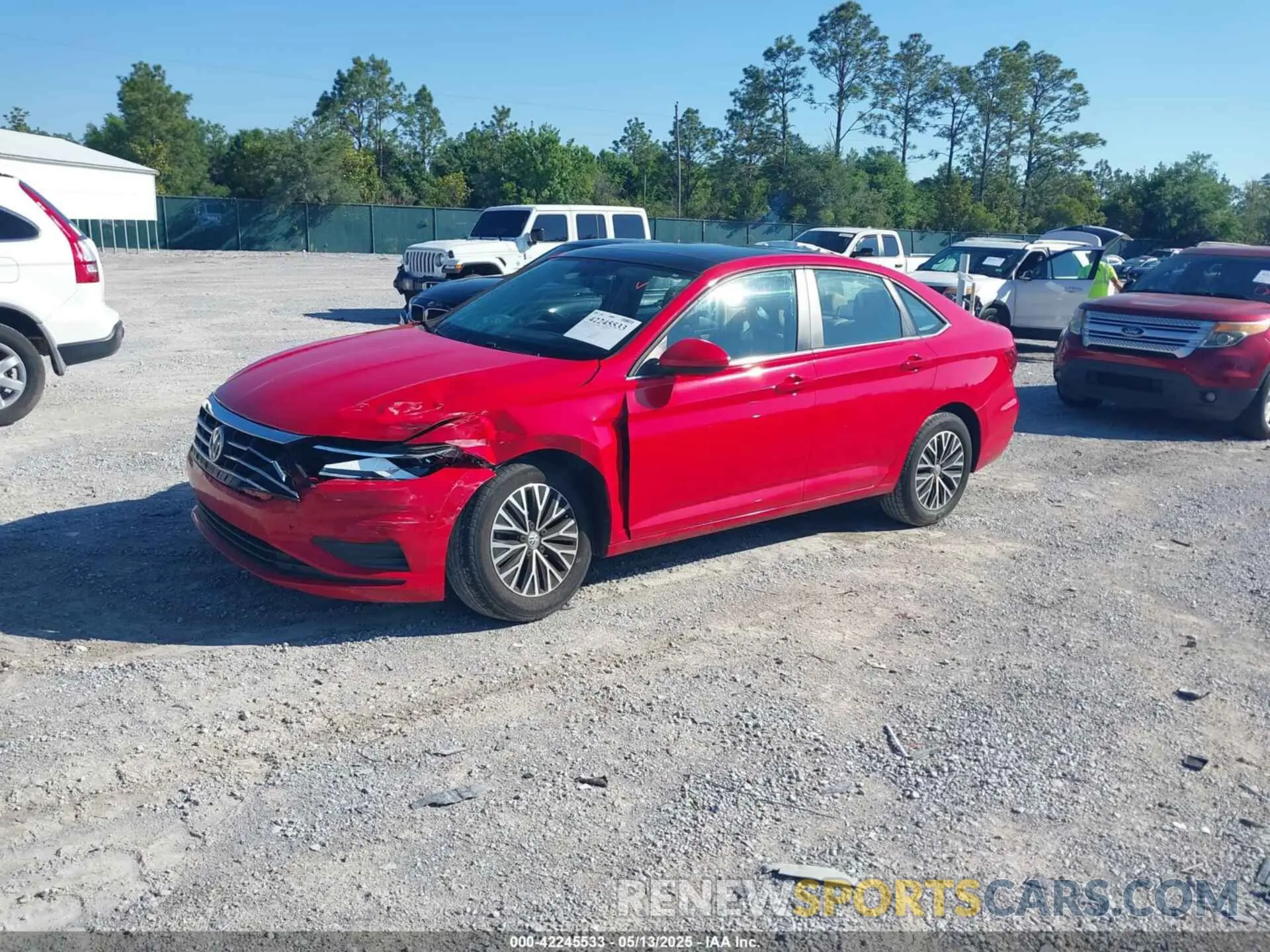2 fotografías del automóvil dañado 3VWC57BU8KM055784 VOLKSWAGEN JETTA 2019
