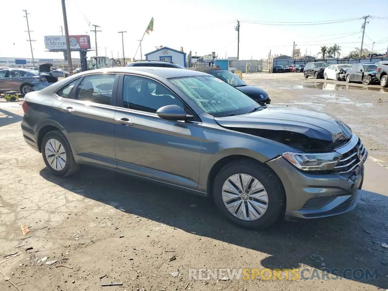4 fotografías del automóvil dañado 3VWC57BU8KM068986 VOLKSWAGEN JETTA 2019