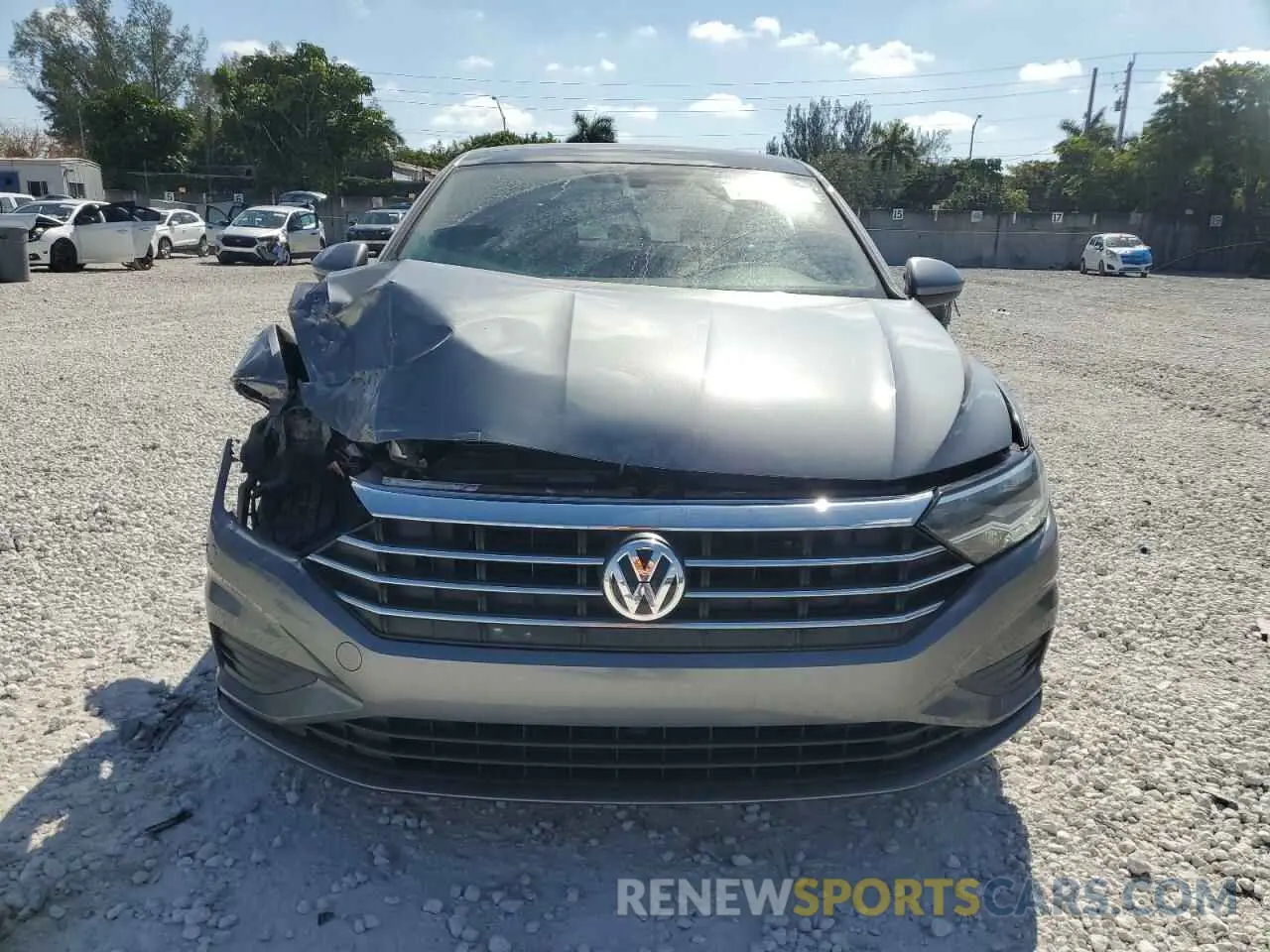 5 fotografías del automóvil dañado 3VWC57BU8KM085111 VOLKSWAGEN JETTA 2019