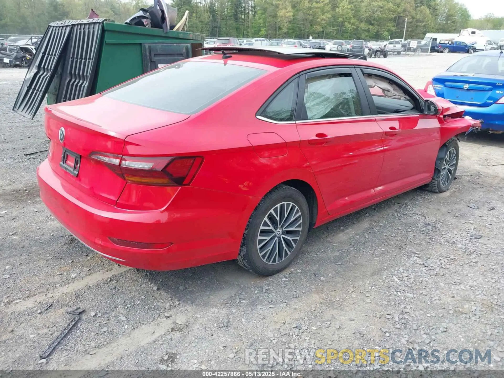 4 fotografías del automóvil dañado 3VWC57BU8KM172166 VOLKSWAGEN JETTA 2019