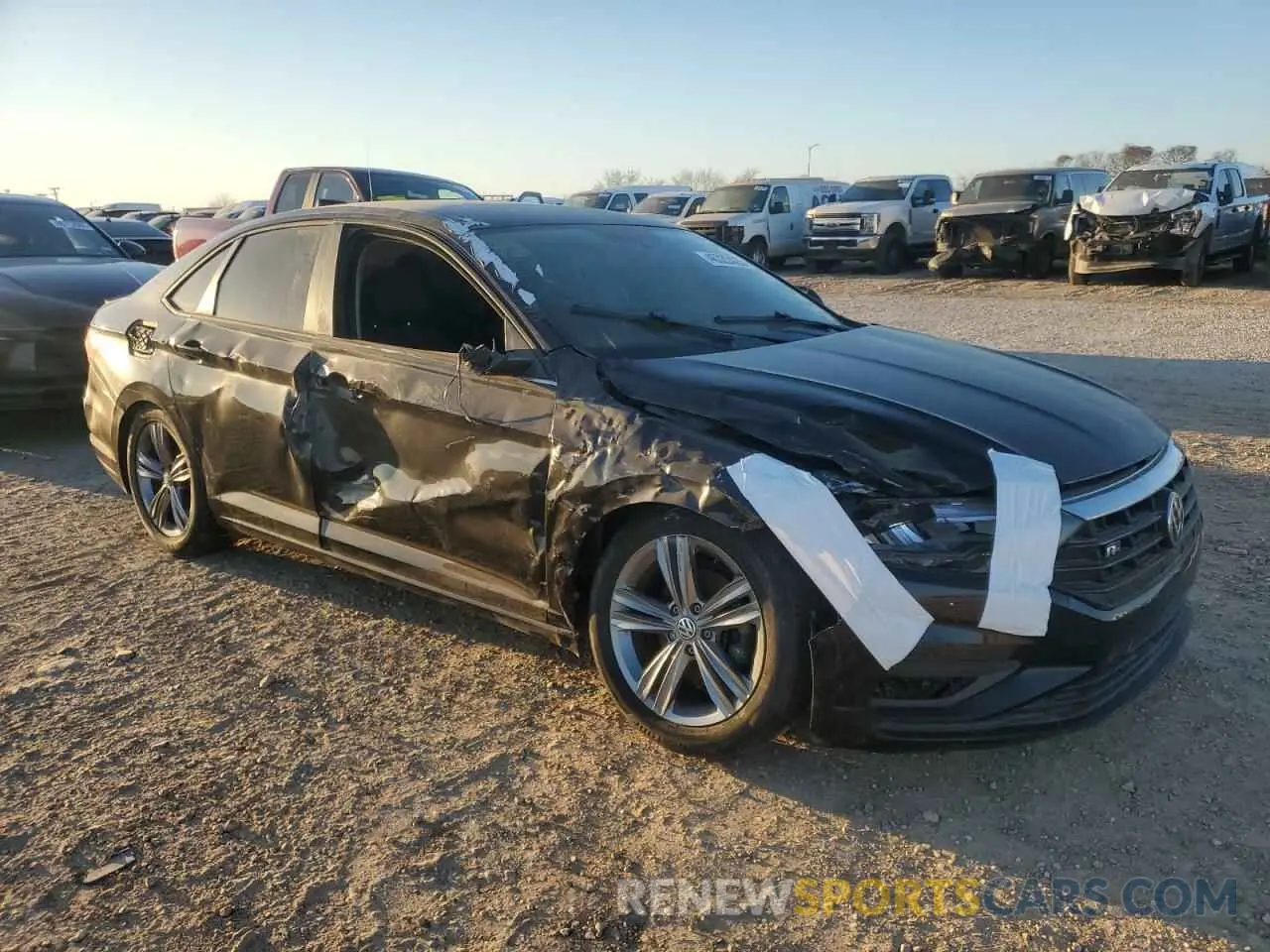4 fotografías del automóvil dañado 3VWC57BU8KM172961 VOLKSWAGEN JETTA 2019