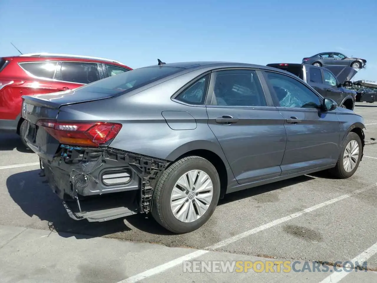 3 fotografías del automóvil dañado 3VWC57BU8KM174757 VOLKSWAGEN JETTA 2019