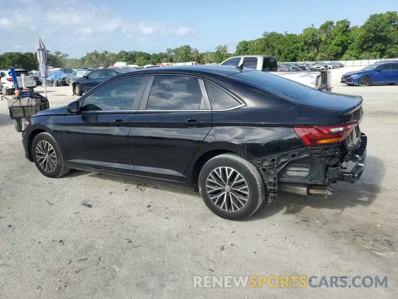 2 fotografías del automóvil dañado 3VWC57BU8KM210141 VOLKSWAGEN JETTA 2019