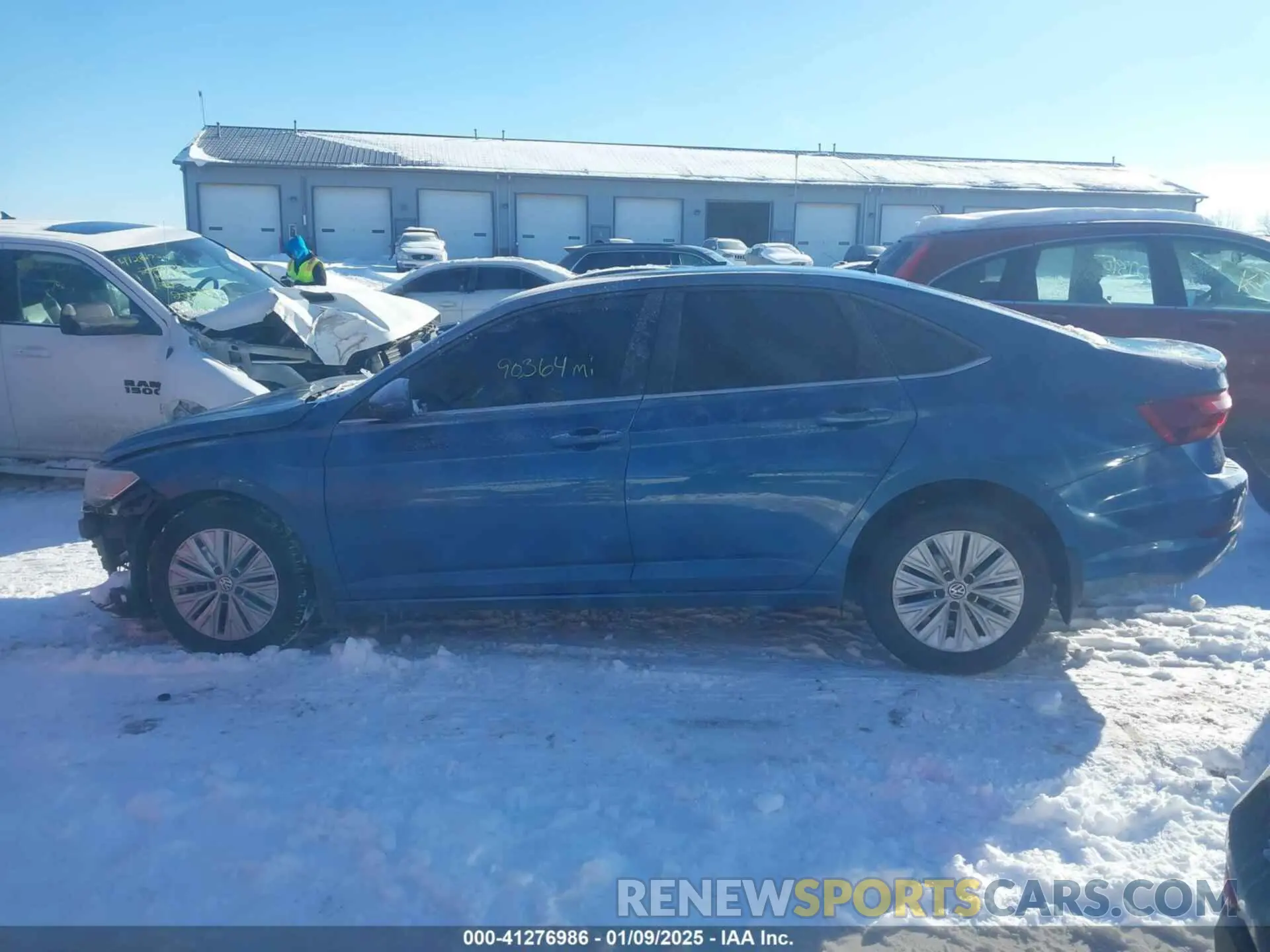 14 fotografías del automóvil dañado 3VWC57BU8KM212200 VOLKSWAGEN JETTA 2019