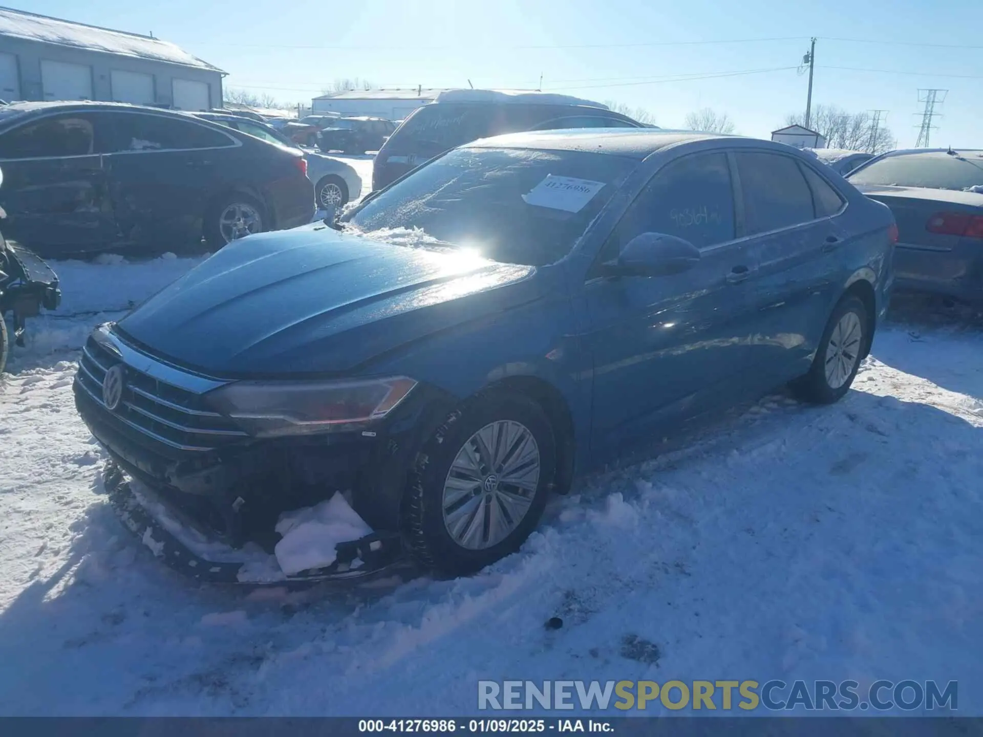 2 fotografías del automóvil dañado 3VWC57BU8KM212200 VOLKSWAGEN JETTA 2019