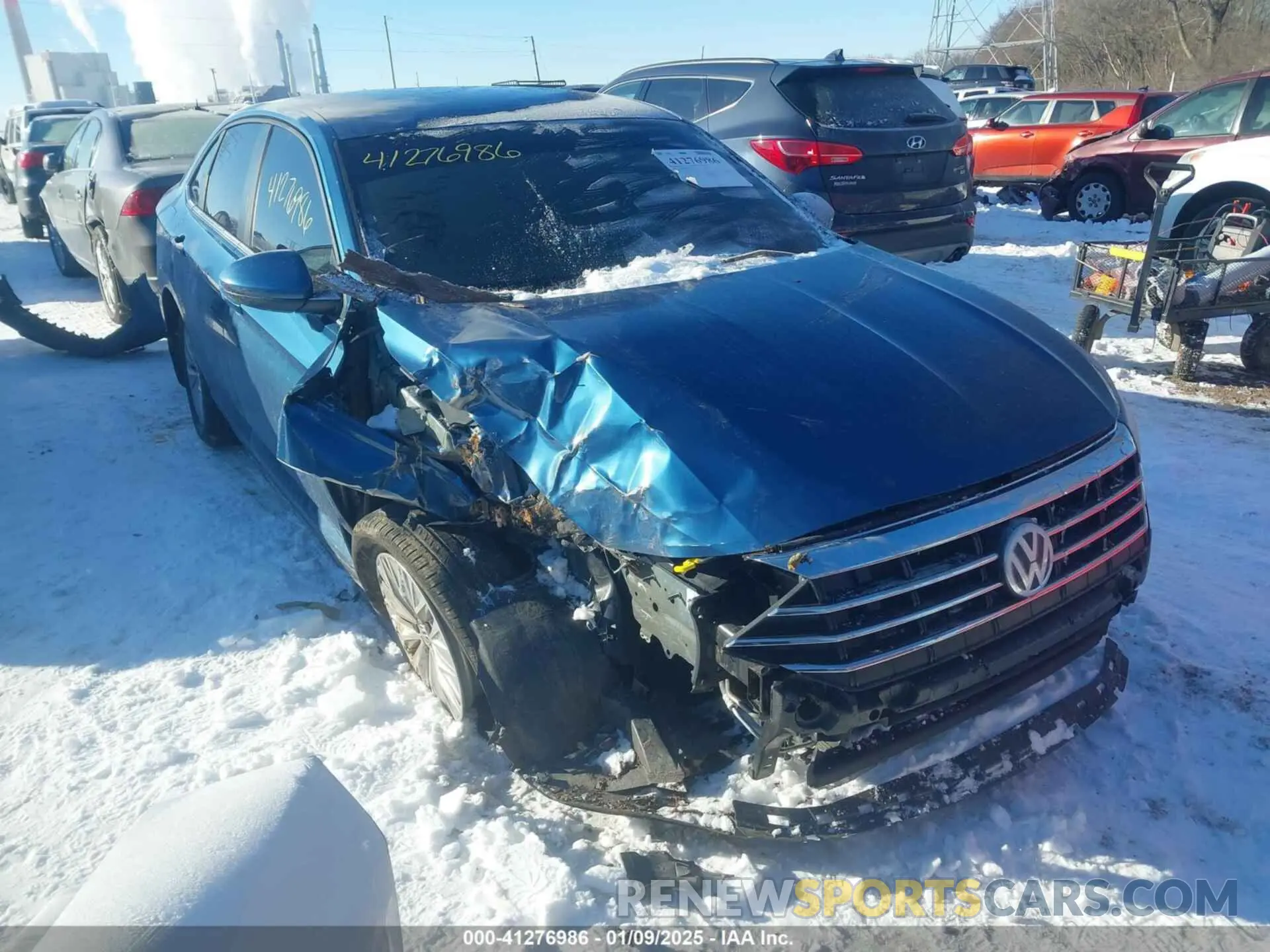 6 fotografías del automóvil dañado 3VWC57BU8KM212200 VOLKSWAGEN JETTA 2019