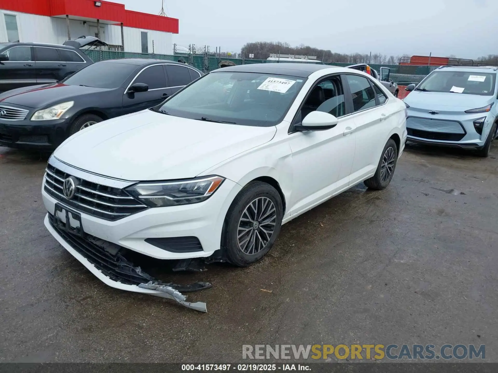 2 fotografías del automóvil dañado 3VWC57BU9KM009283 VOLKSWAGEN JETTA 2019