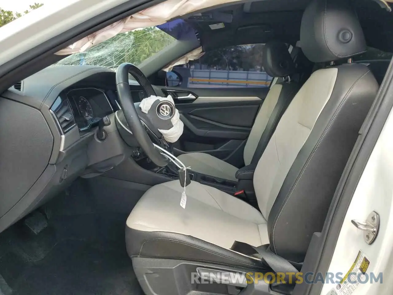 7 fotografías del automóvil dañado 3VWC57BU9KM025337 VOLKSWAGEN JETTA 2019