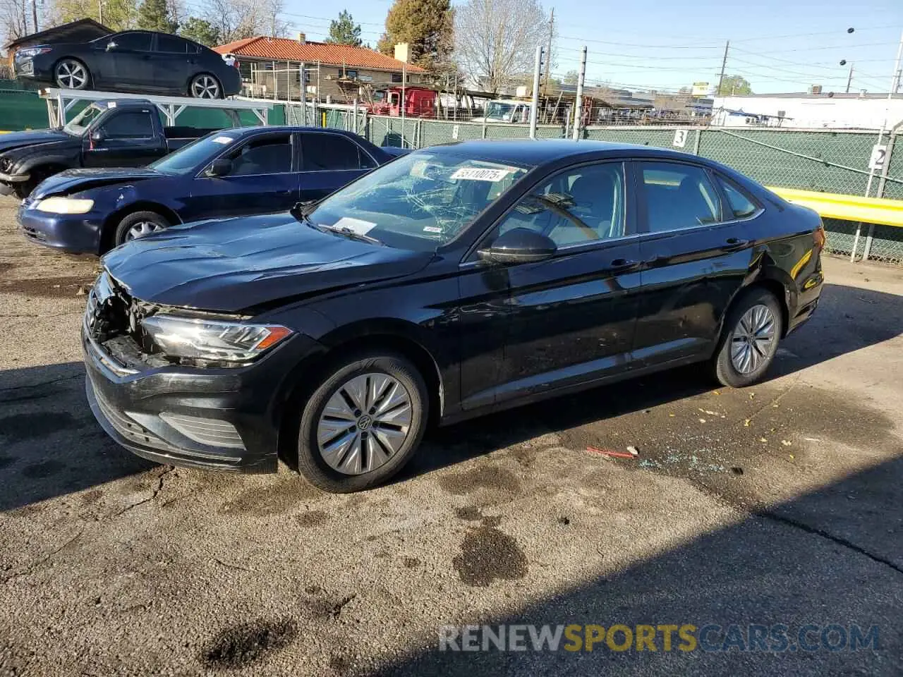 1 fotografías del automóvil dañado 3VWC57BU9KM029632 VOLKSWAGEN JETTA 2019