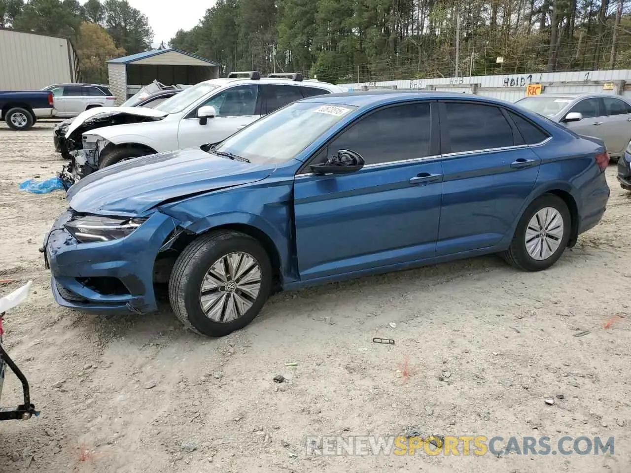 1 fotografías del automóvil dañado 3VWC57BU9KM032143 VOLKSWAGEN JETTA 2019