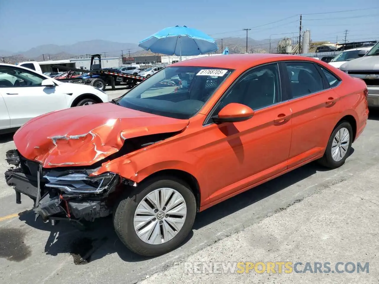 1 fotografías del automóvil dañado 3VWC57BU9KM033342 VOLKSWAGEN JETTA 2019