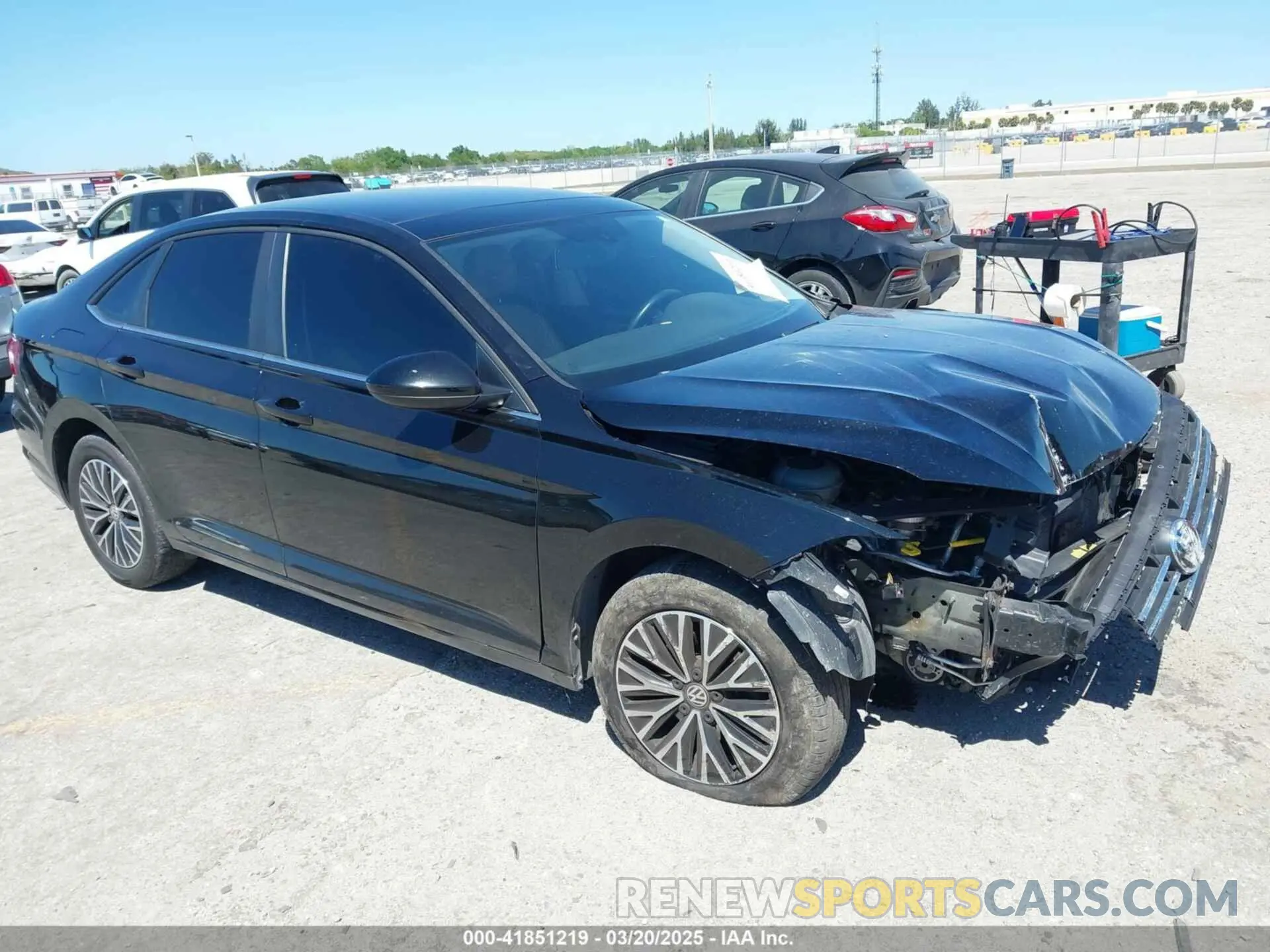 1 fotografías del automóvil dañado 3VWC57BU9KM045023 VOLKSWAGEN JETTA 2019