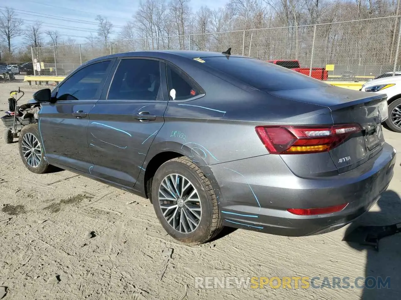2 fotografías del automóvil dañado 3VWC57BU9KM097946 VOLKSWAGEN JETTA 2019