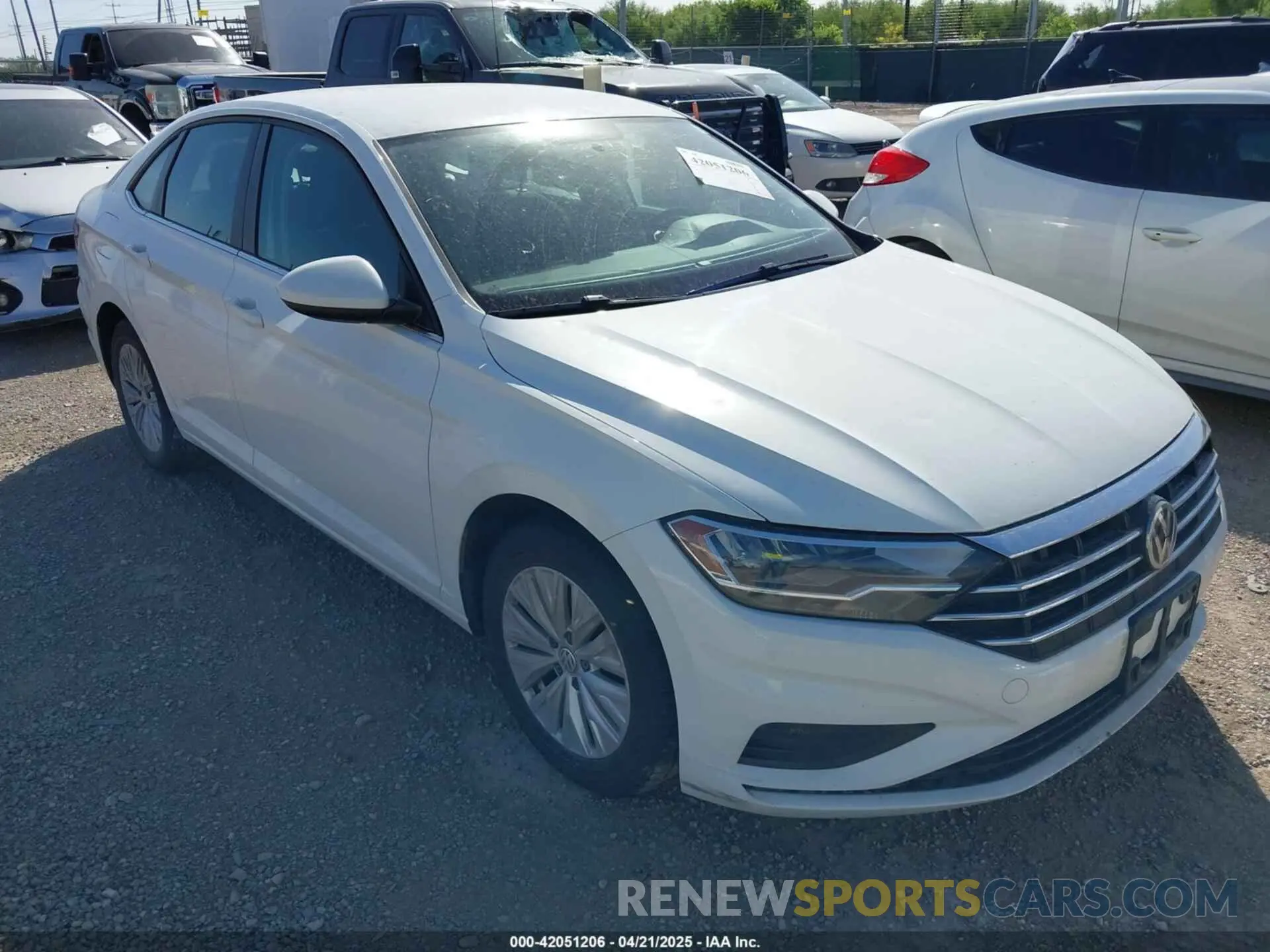 1 fotografías del automóvil dañado 3VWC57BU9KM105334 VOLKSWAGEN JETTA 2019