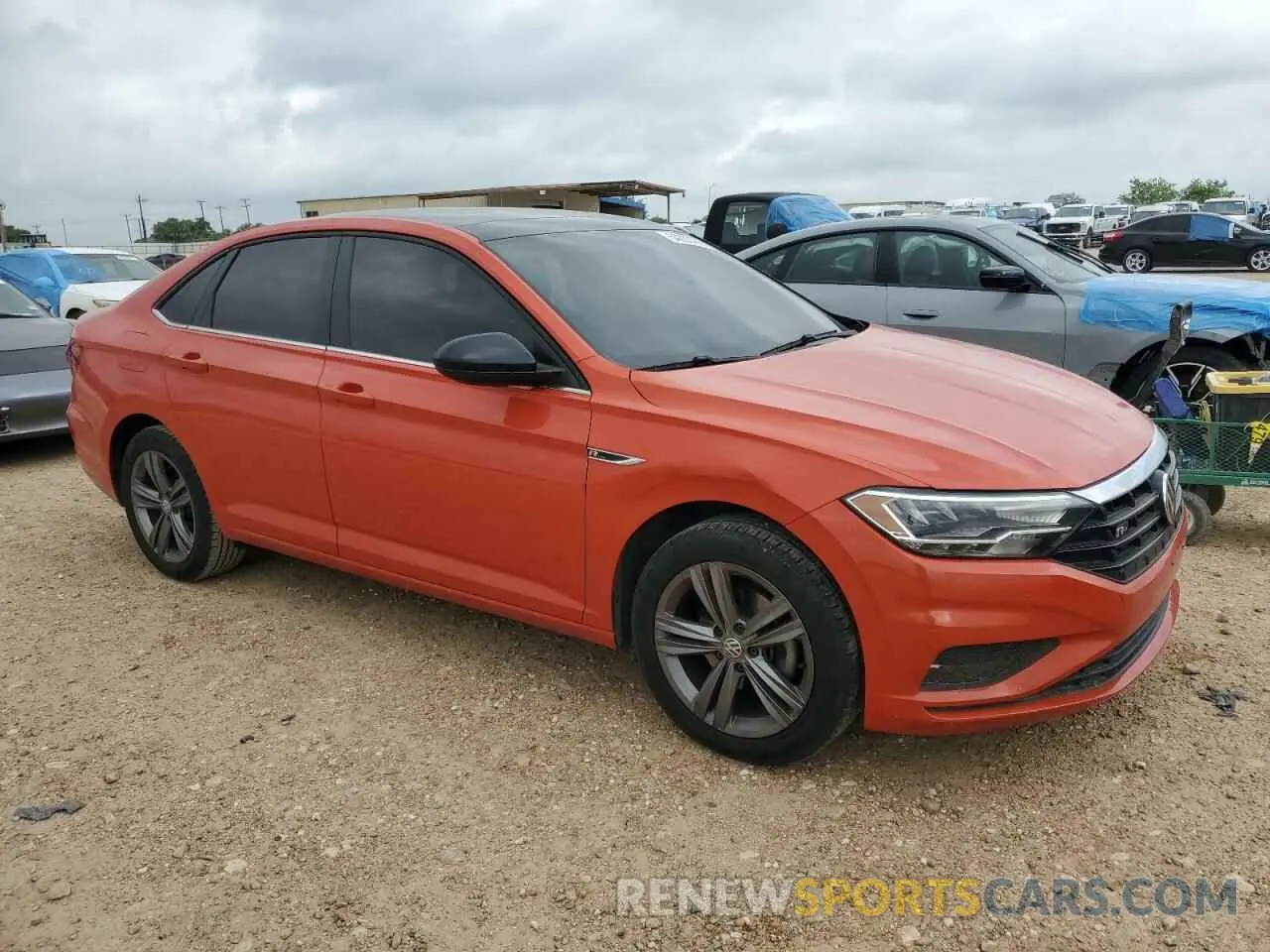 4 fotografías del automóvil dañado 3VWC57BU9KM118696 VOLKSWAGEN JETTA 2019