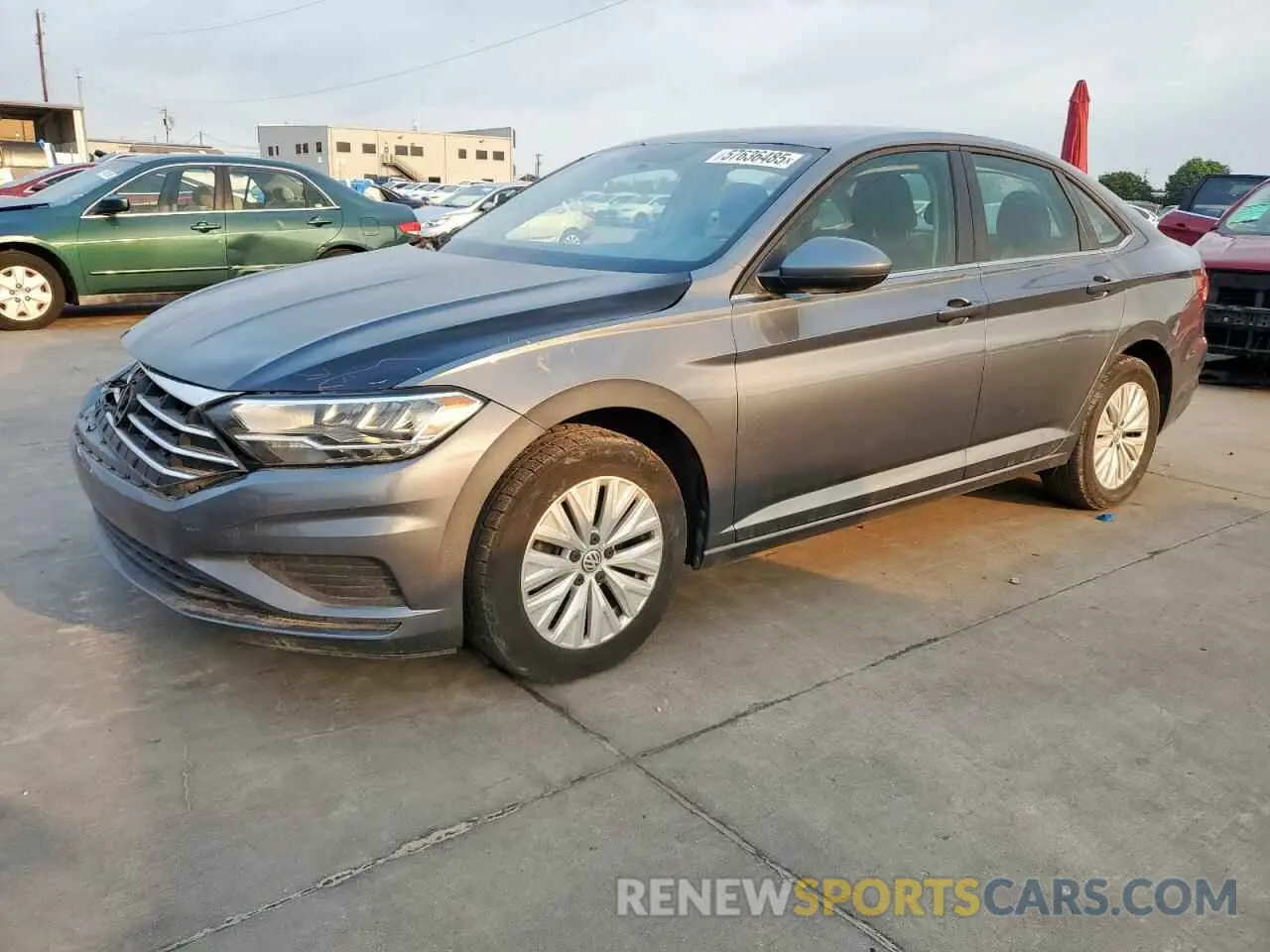 1 fotografías del automóvil dañado 3VWC57BU9KM122344 VOLKSWAGEN JETTA 2019