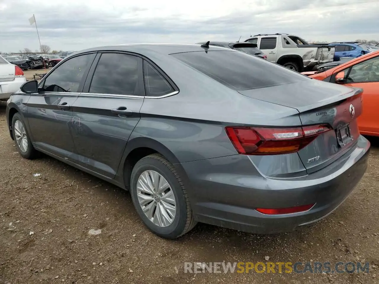 2 fotografías del automóvil dañado 3VWC57BU9KM134543 VOLKSWAGEN JETTA 2019