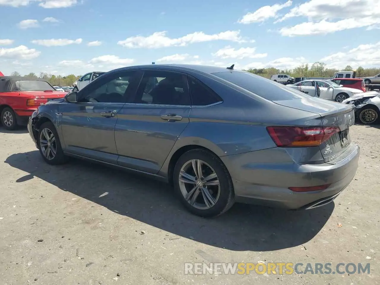 2 fotografías del automóvil dañado 3VWC57BU9KM161421 VOLKSWAGEN JETTA 2019