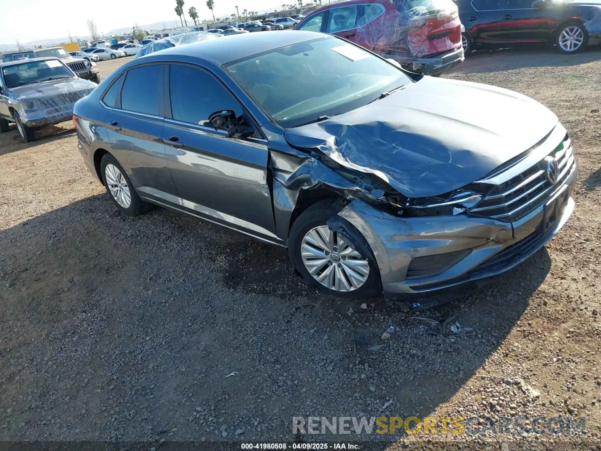 1 fotografías del automóvil dañado 3VWC57BU9KM180714 VOLKSWAGEN JETTA 2019