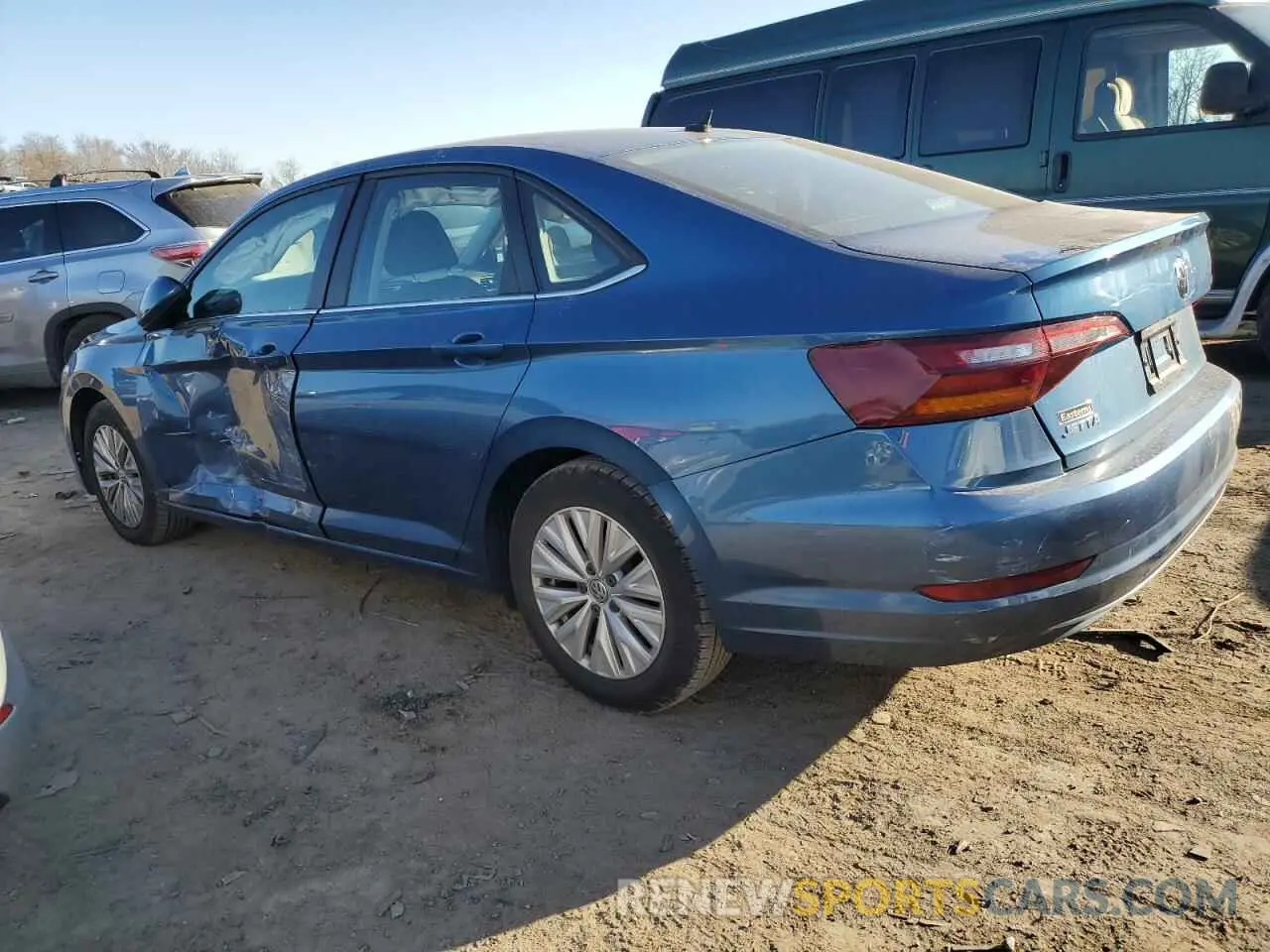 2 fotografías del automóvil dañado 3VWC57BU9KM211928 VOLKSWAGEN JETTA 2019