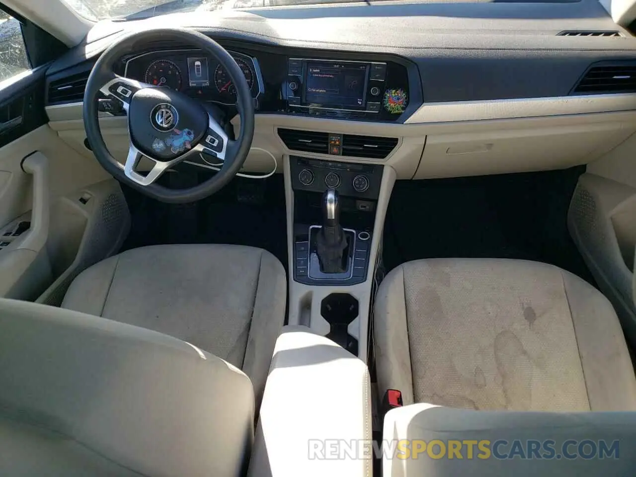 8 fotografías del automóvil dañado 3VWC57BU9KM239714 VOLKSWAGEN JETTA 2019