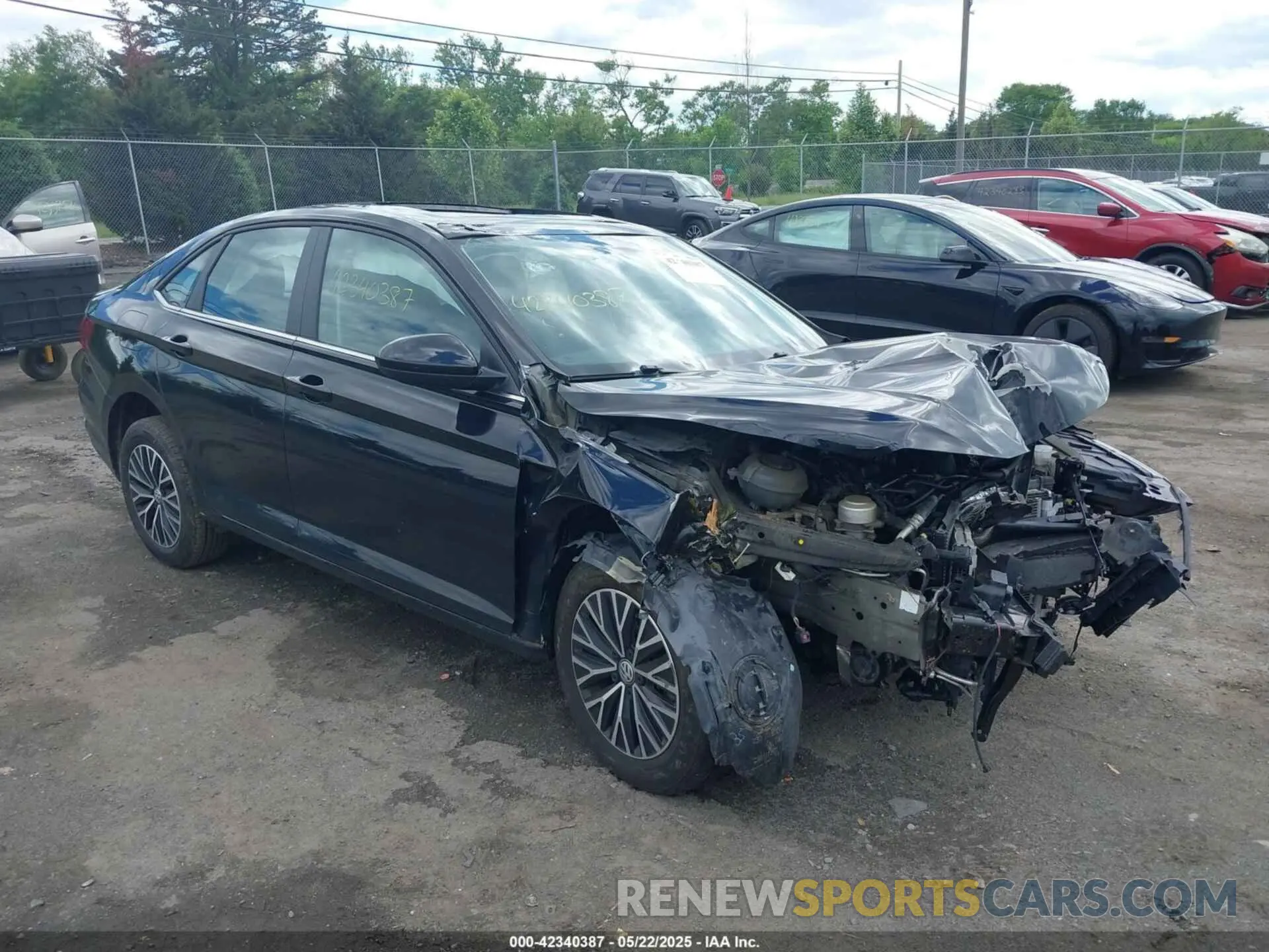 1 fotografías del automóvil dañado 3VWC57BU9KM261602 VOLKSWAGEN JETTA 2019